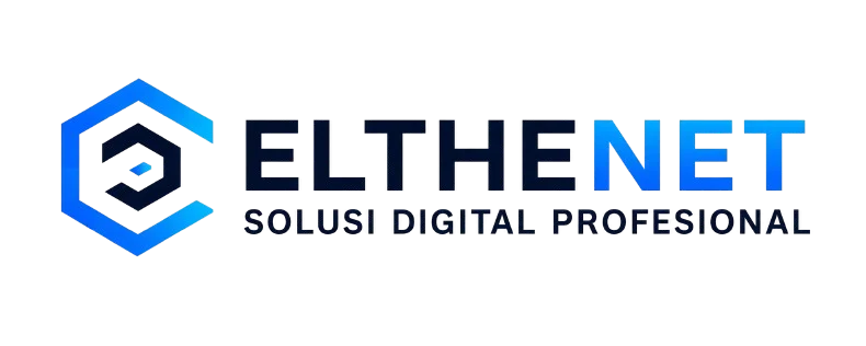 Logo ELTHENET Solusi Digital Profesional