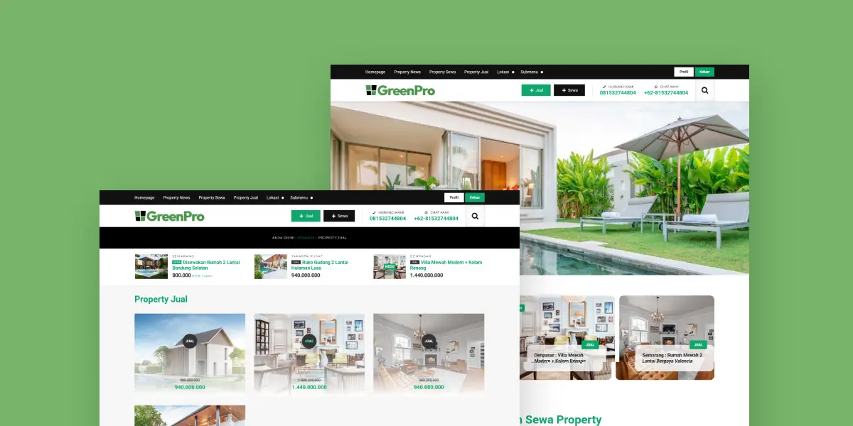 Portofolio Website Properti