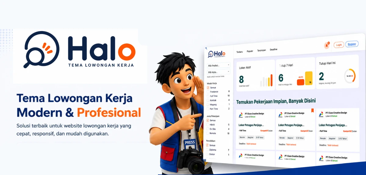 Portofolio Website Lowongan Kerja